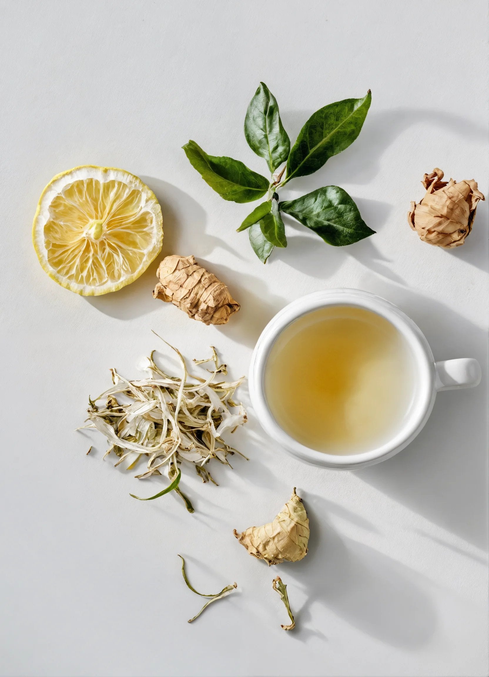 White Tea, Ginger, Bergamot