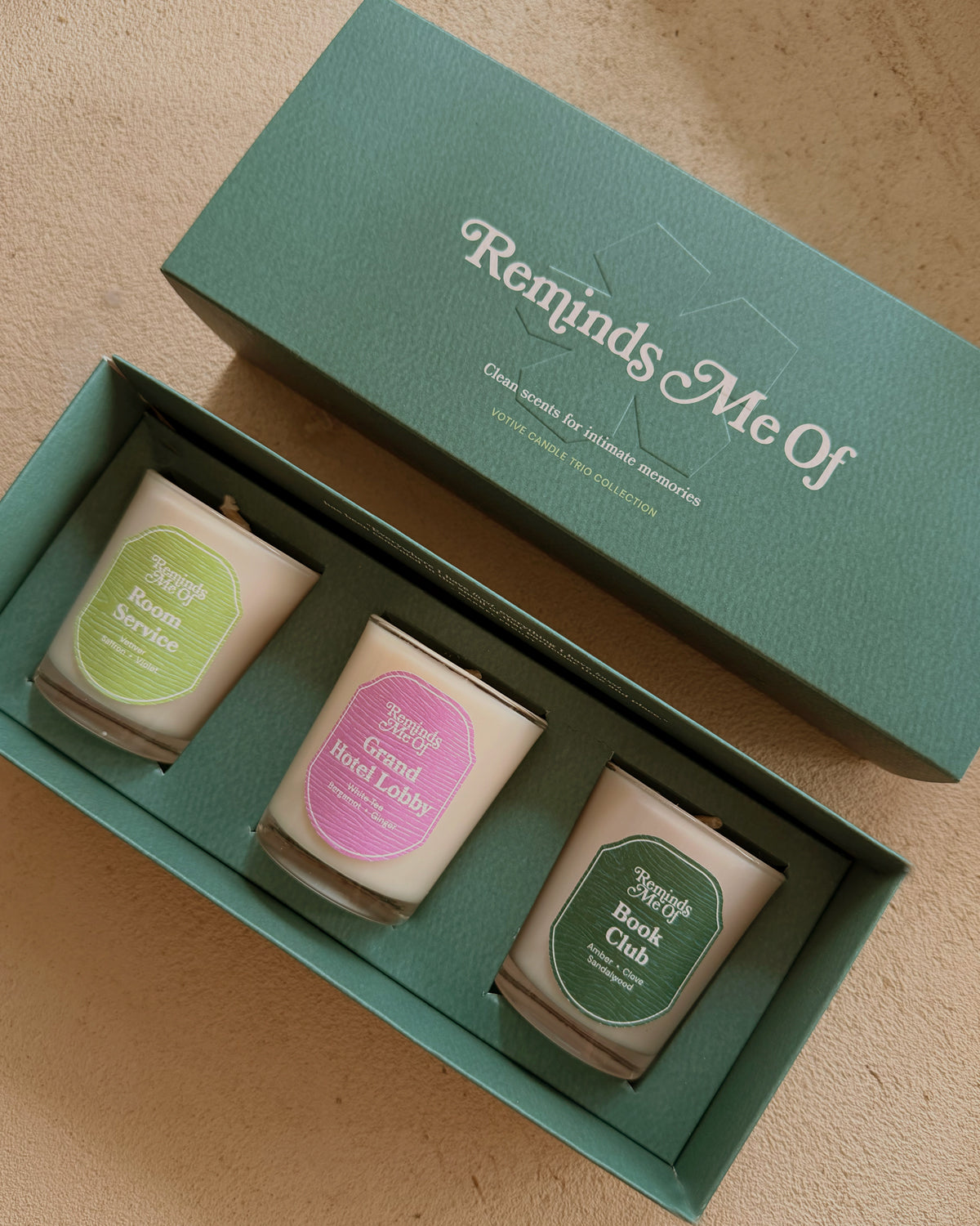 Bestsellers Votive Mini Trio Gift Set