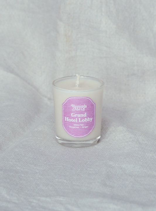 Reminds Me Of - Grand Hotel Lobby - Votive Mini